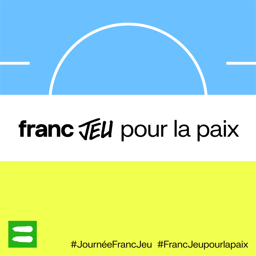 Franc Jeu cadre pret carre bleu clair