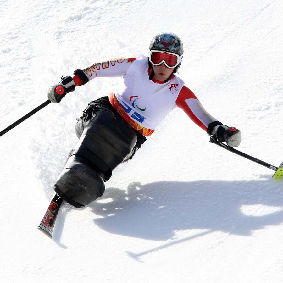 paralympic skiier