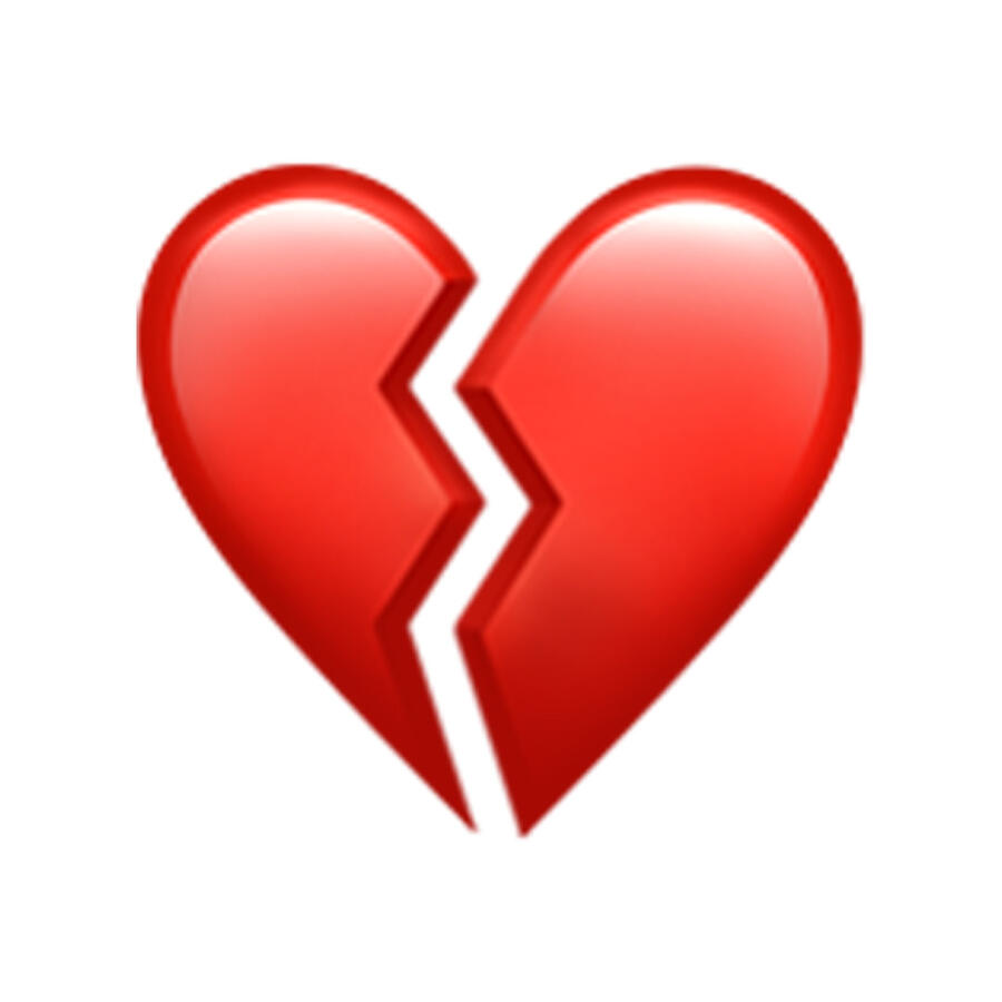emoji broken heart