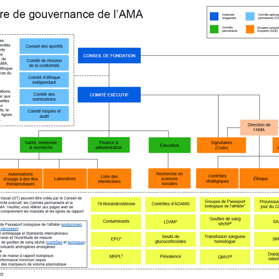Governance structure 2025-fr