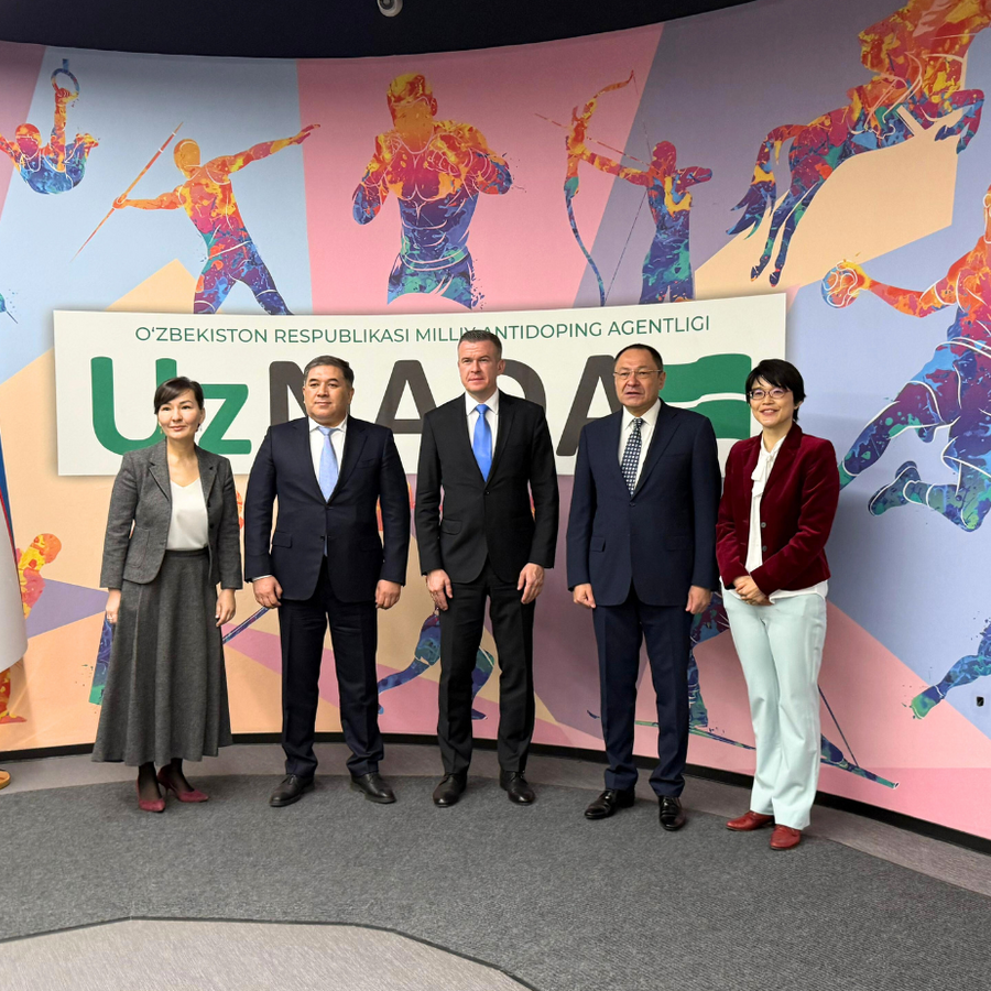 Witold Banka WADA President engages with Government officials and sport leaders in Uzbekistan